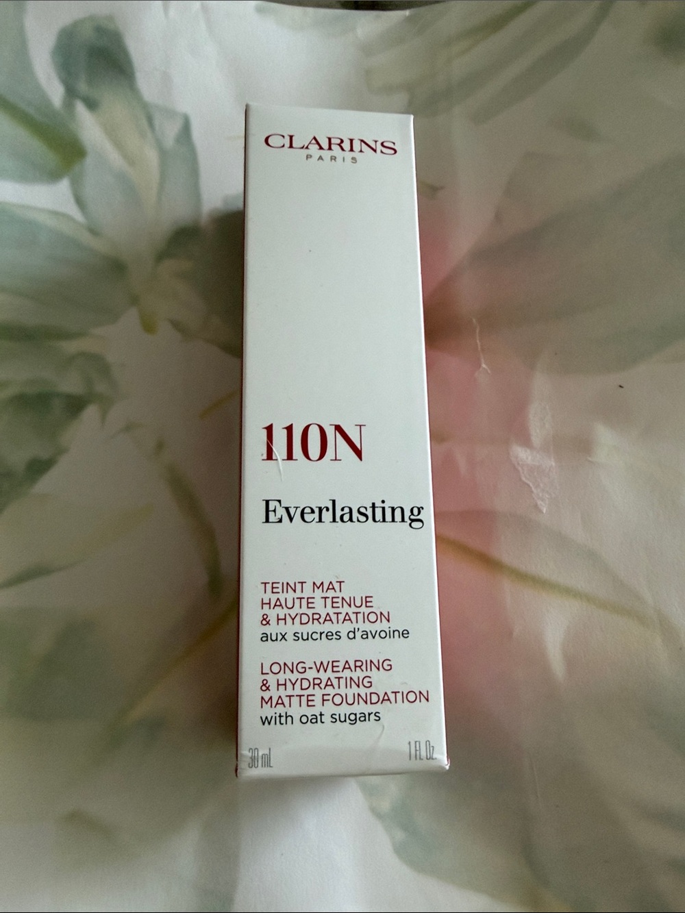 Clarins Everlasting Matte Foundation 110N - NWB